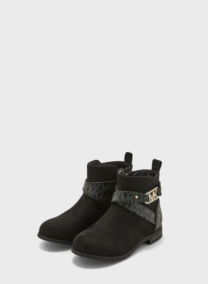 Michael Kors Youth Emma Kincaid High Tops Flat Boots
