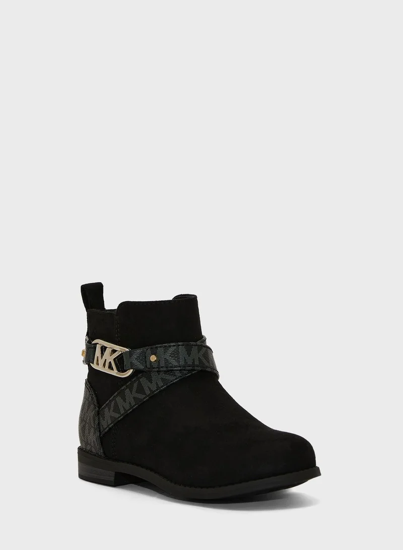 Michael Kors Youth Emma Kincaid High Tops Flat Boots