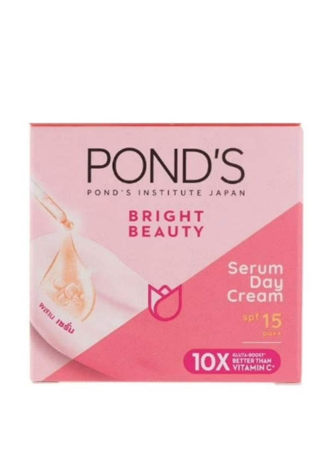 Pond's Ponds Bright Beauty Serum Day CreamSPF15 50 g - Image 1