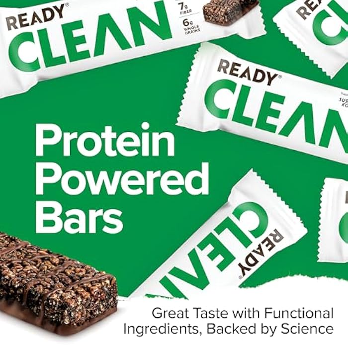 Ready® Protein Bars - High-Protein Snack with 15g Whey Protein, With Flaxseeds and Omega-3s for Sustained Energy, Supports Lean Muscle and Recovery - Mint Chocolate Chip Bundle (15-Pack) - Image 5