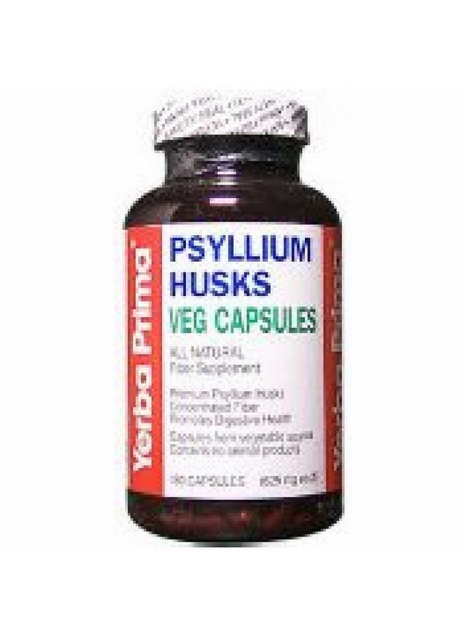 Yerba Prima Psyllium Husk Veg Capsule ( 1X180 Cap) - Image 1