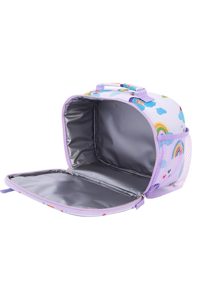 Travelers Club 5-Pc 18" Kids Luggage Set With 360° 4-Wheel Spinner System, Rainbow