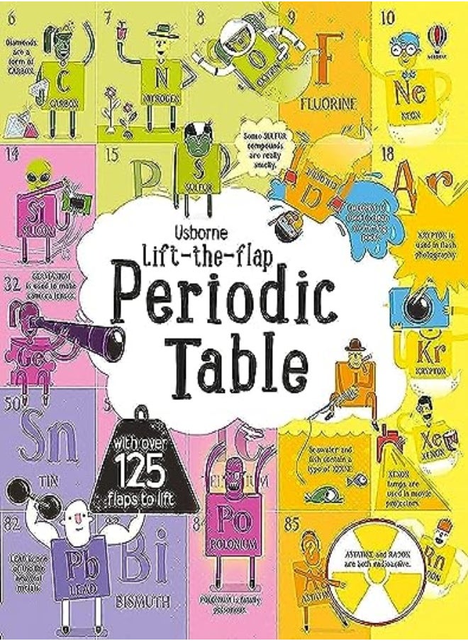 null - Lifttheflap Periodic Table by James, Alice Paperback - Image 1