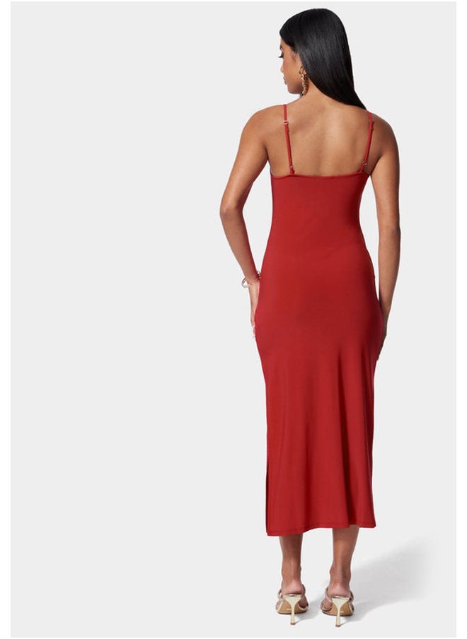 bebe - SPAGH GOWN LONG SLIM MAXI - Image 1