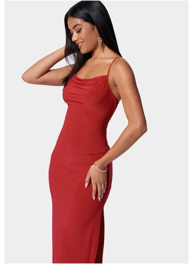 bebe - SPAGH GOWN LONG SLIM MAXI - Image 1