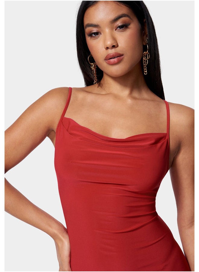 bebe - SPAGH GOWN LONG SLIM MAXI - Image 1