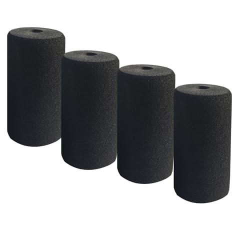 CORECISE Foot Foam Pads Rollers Replacement,Replacement foam pads,Machine tube leg foam roller pad replacement,Roller Pad for Leg Extension for Weight Bench,Inversion Table and gym exercise equipments - Image 1