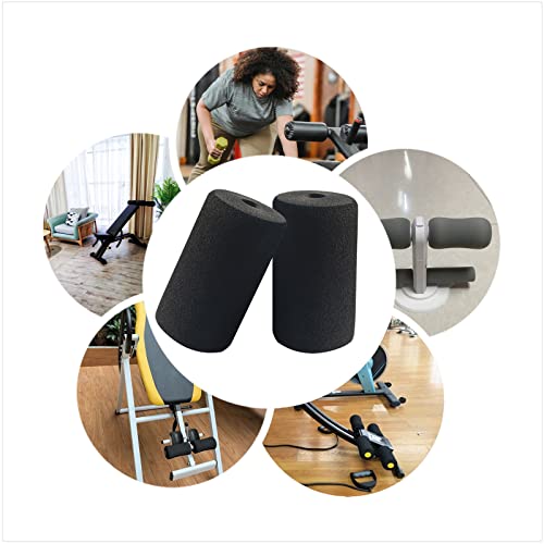 CORECISE Foot Foam Pads Rollers Replacement,Replacement foam pads,Machine tube leg foam roller pad replacement,Roller Pad for Leg Extension for Weight Bench,Inversion Table and gym exercise equipments - Image 5