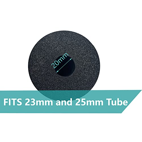CORECISE Foot Foam Pads Rollers Replacement,Replacement foam pads,Machine tube leg foam roller pad replacement,Roller Pad for Leg Extension for Weight Bench,Inversion Table and gym exercise equipments - Image 2