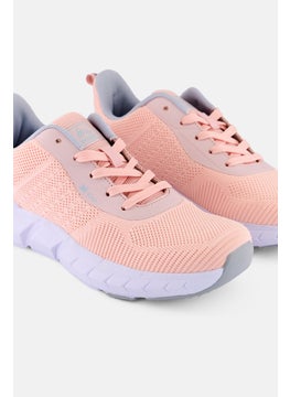 RBX Women Lace Up Outdoor Shoes, Pink  - Image 3