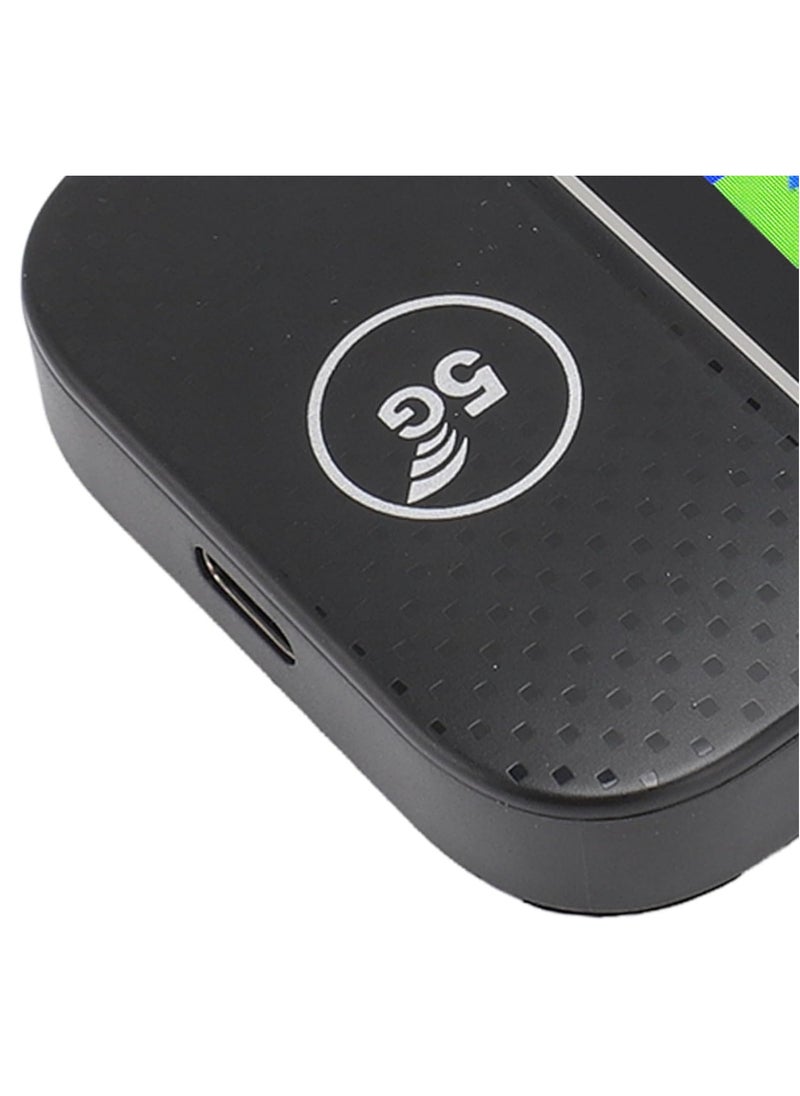 Generic - 5G Portable WiFi Router | 150Mbps Wireless SIM Slot Router with 3000mAh Battery | High-Speed 5G LTE Modem for Mobile, Laptop, Tablet | Plug & Play WiFi with Color Screen - Image 1
