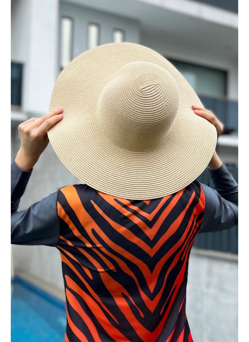Remsa Mayo Straw Hat Beige Rş-12  - Image 1