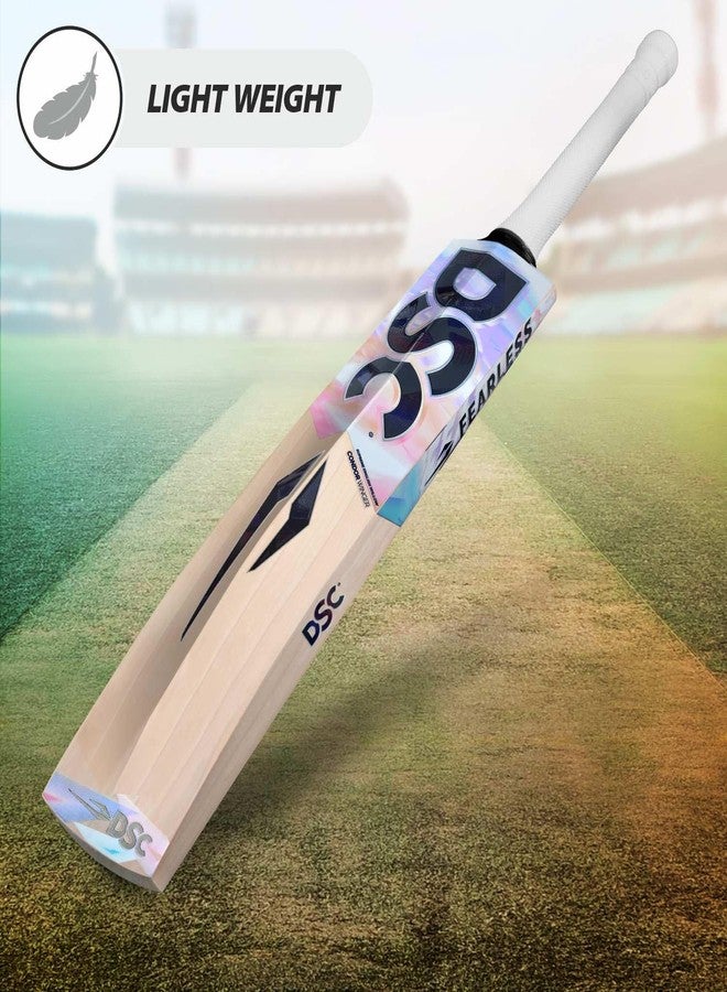 DSC Condor Winger Grade 4 English Willow Cricket Bat ( Size: 5, Ball_ type : Leather Ball, Playing Style : All-Round ) - Image 3