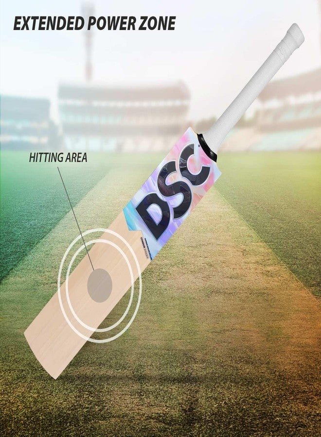 DSC Condor Winger Grade 4 English Willow Cricket Bat ( Size: 5, Ball_ type : Leather Ball, Playing Style : All-Round ) - Image 2