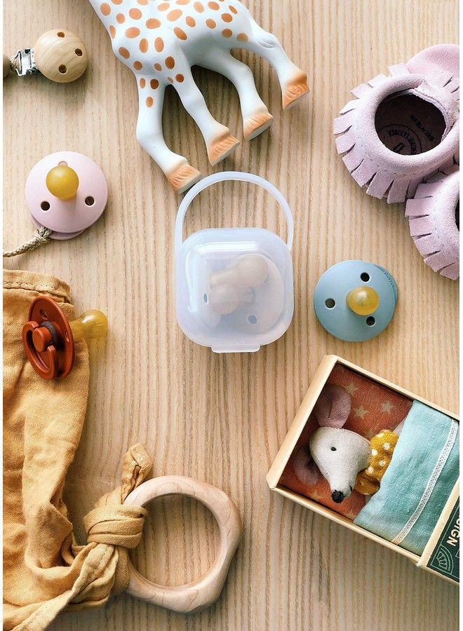 purifyou Purepouch Bpafree Pacifier And Nipple Shield Cases Set Of 3 Clear ; Case For Diaper Bag & Stroller ; Pacifier Box For Travel ; Keeps Baby’S Binkies Clean And Accessible By Purifyou - Image 5