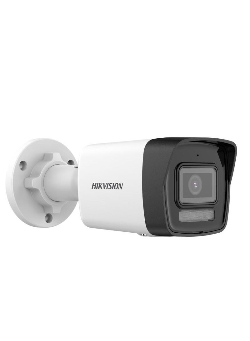 HIKVISION 2 MP Smart Hybrid Light Fixed Bullet Network Camera, 2.8 mm Lens, H.265+ Compression, Up to 30m IR Light Range, Built-in Mic, IP67 Water & Dust Resistant, White | DS-2CD1023G2-LIU - Image 2