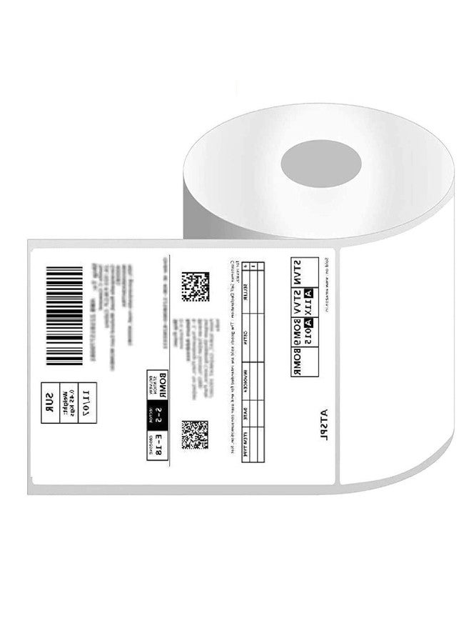 Cloud Search Shipping Label CLOUD SEARCH - Sticker Sheet Tags for Packaging, Sticker Paper a4 Size 400 Sticker for Printer Thermal Label Printer Sheets Barcode Label Printer Sheets 4"x6" and 100 mm x 150 mm White - Image 1