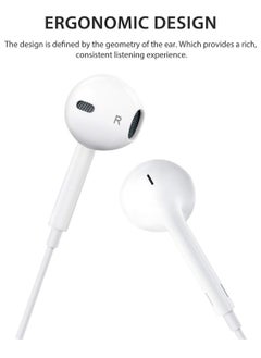 Rabos Apple EarPods Lightning Connectivity Superior Audio – In-Ear Canal Headset  - Image 3