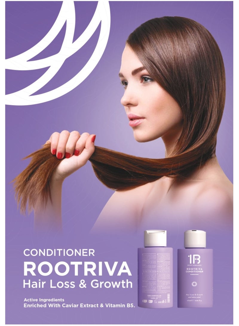 وان بي بلسم روتريفا ١بي لعلاج تساقط الشعر ونموه، ٤٧٥ مل - بخلاصة الكافيار وفيتامين ب٥ | يقوي الشعر ويحفز نموه | يُنعش فروة الرأس | للشعر الخفيف والضعيف والتالف - Image 4