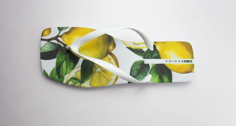 Voices Voices Women'S Flip Flops, Slim Sicília - 001.00004, Color - White