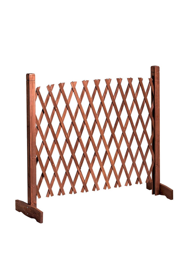 Generic 𝐅𝐅𝐃 Expandable Garden Trellis Fence , Freestanding Outdoor Pet Safety Fence for Patio, Lawn & Climbing Plants  - Image 1