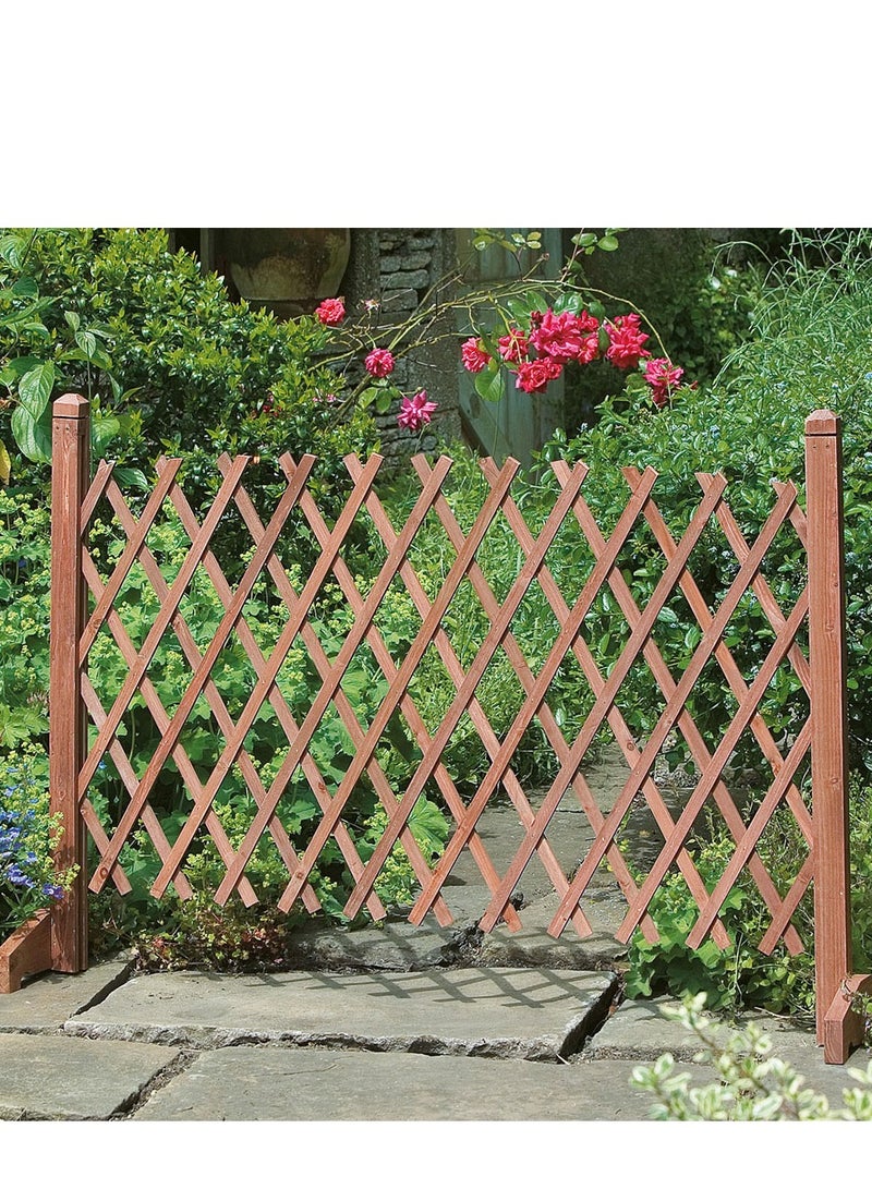 Generic 𝐅𝐅𝐃 Expandable Garden Trellis Fence , Freestanding Outdoor Pet Safety Fence for Patio, Lawn & Climbing Plants  - Image 2