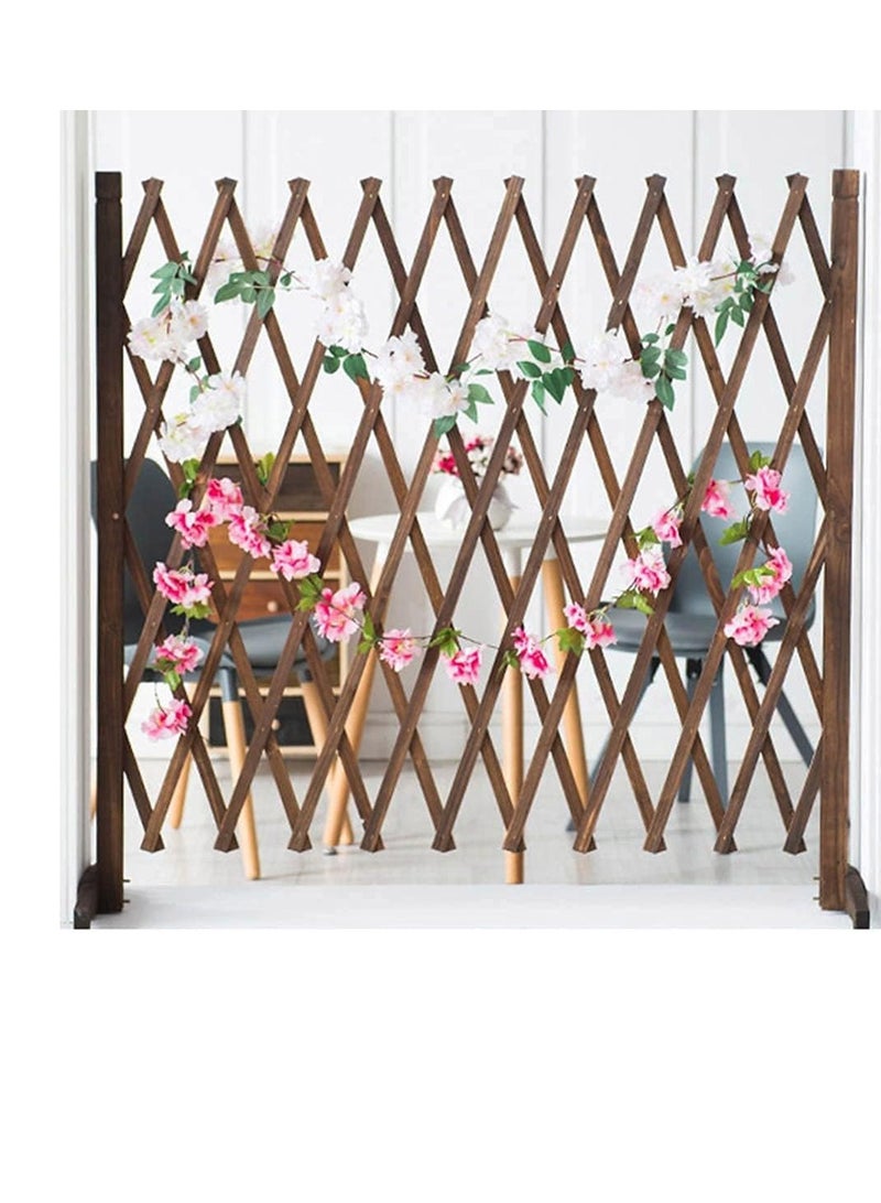 Generic 𝐅𝐅𝐃 Expandable Garden Trellis Fence , Freestanding Outdoor Pet Safety Fence for Patio, Lawn & Climbing Plants  - Image 3