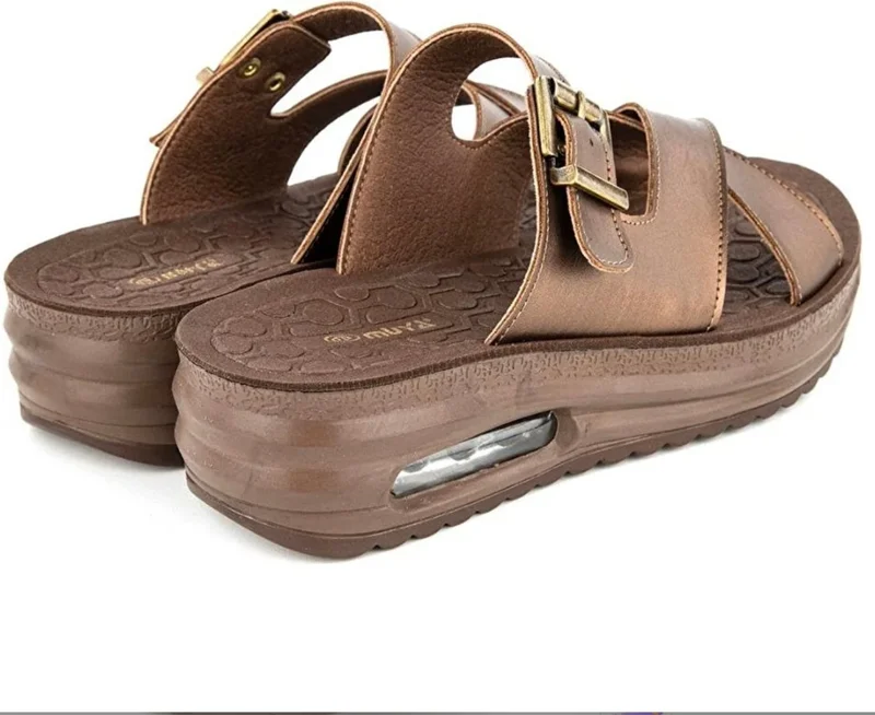 MUYA Therma Anatomical Air Max Sole Wet Floor Women's Slippers Bronze