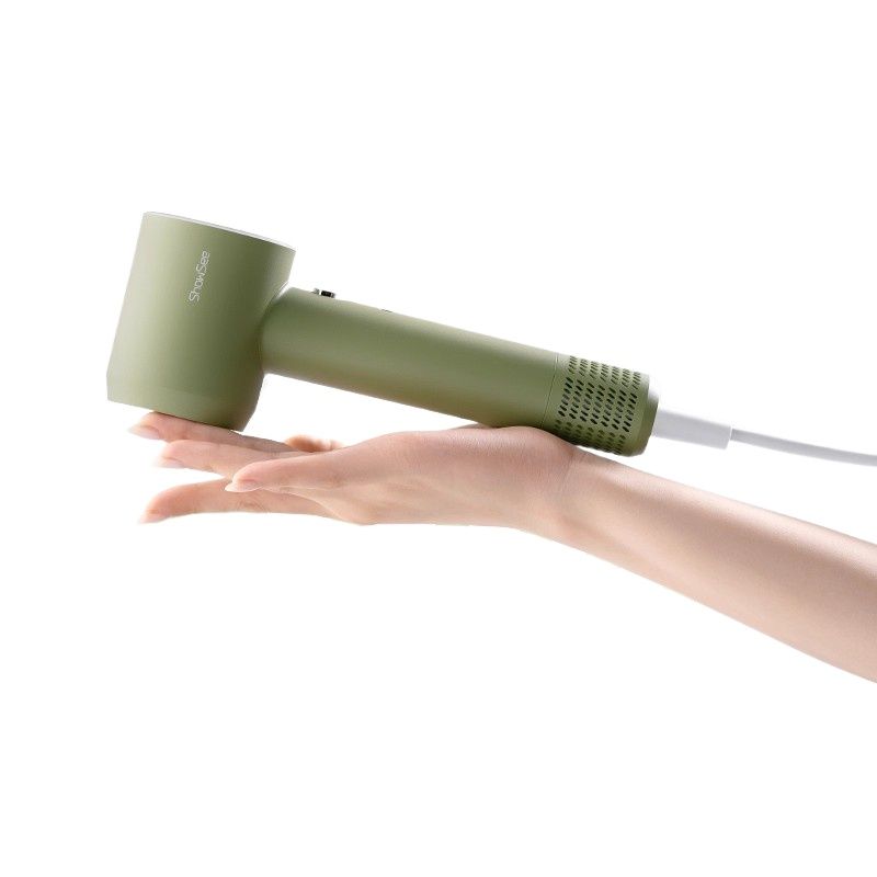 Showsee A15 High-Speed Home Hair Dryer for Fast Drying, Green - Image 1