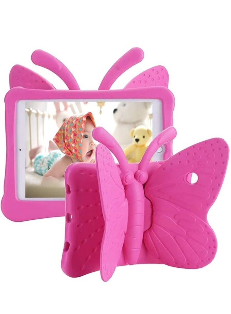 iPad 6th Generation Case, iPad 5th Generation Case, iPad Air 2 Case for Kids,Cute Butterfly Shockproof EVA Foam Super Protection Stand Cover for 9.7" iPad Air/ Air 2 iPad 2017/ 2018