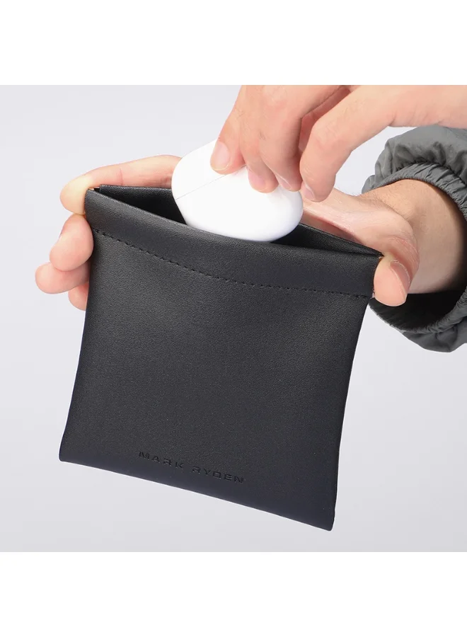 MARK RYDEN Mark Ryden MR72 Light Line Wallet Minimalist Slim Card Organizer Splash Proof PVC Magnetic One Hand Closure Lightweight Pocket Wallet for Daily Use