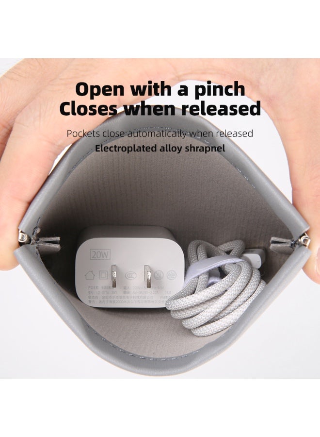 Mark Ryden MR72 Light Line Wallet Minimalist Slim Card Organizer Splash Proof PVC Magnetic One Hand Closure Lightweight Pocket Wallet for Daily Use - Image 5