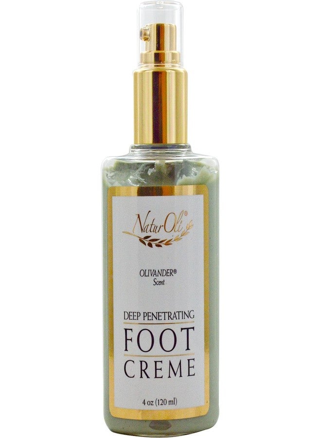 NaturOli Deep Penetrating Foot Crème - 4oz - 100% All Natural Foot Crème. - Made in USA! - Image 1