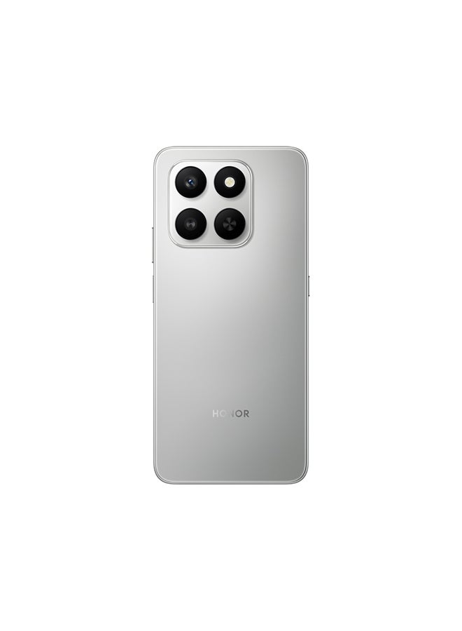 Honor X7d Dual SIM 6GB RAM 128B 5G Meteor Silver - Middle East Version - Image 5