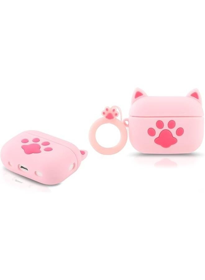 Protective Case Cover Compatible with New Apple AirPods 2rd Generation Pink  - Image 5