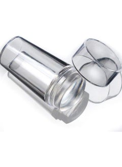 ORiTi Clear Silicone Nail Art Stamping Stamper with Cap Scraper Manicure Tools  - Image 3