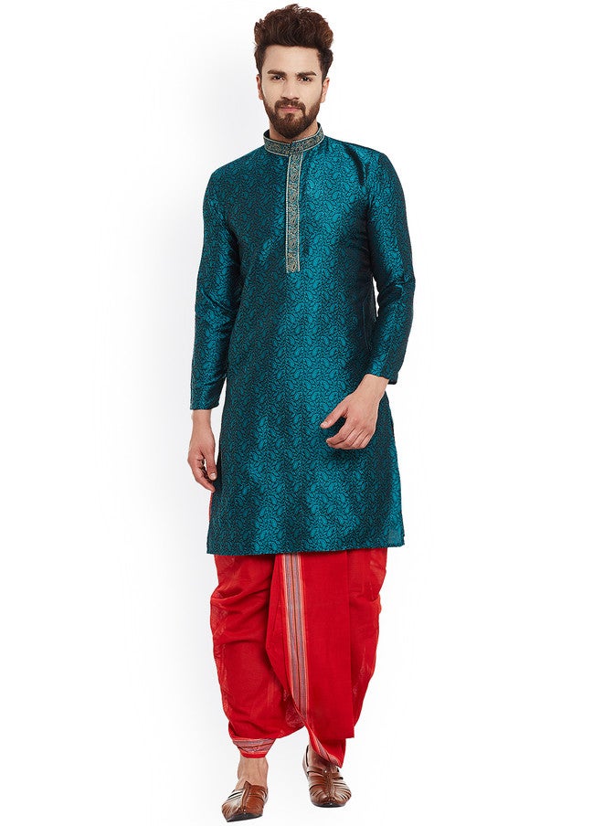 SOJANYA Red Dhoti Pants - Image 5
