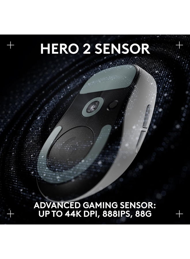 لوجيتيك ماوس الألعاب اللاسلكي G PRO X Superlight 2 DEX LIGHTSPEED - أبيض - Image 3