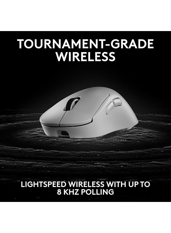 لوجيتيك ماوس الألعاب اللاسلكي G PRO X Superlight 2 DEX LIGHTSPEED - أبيض - Image 4