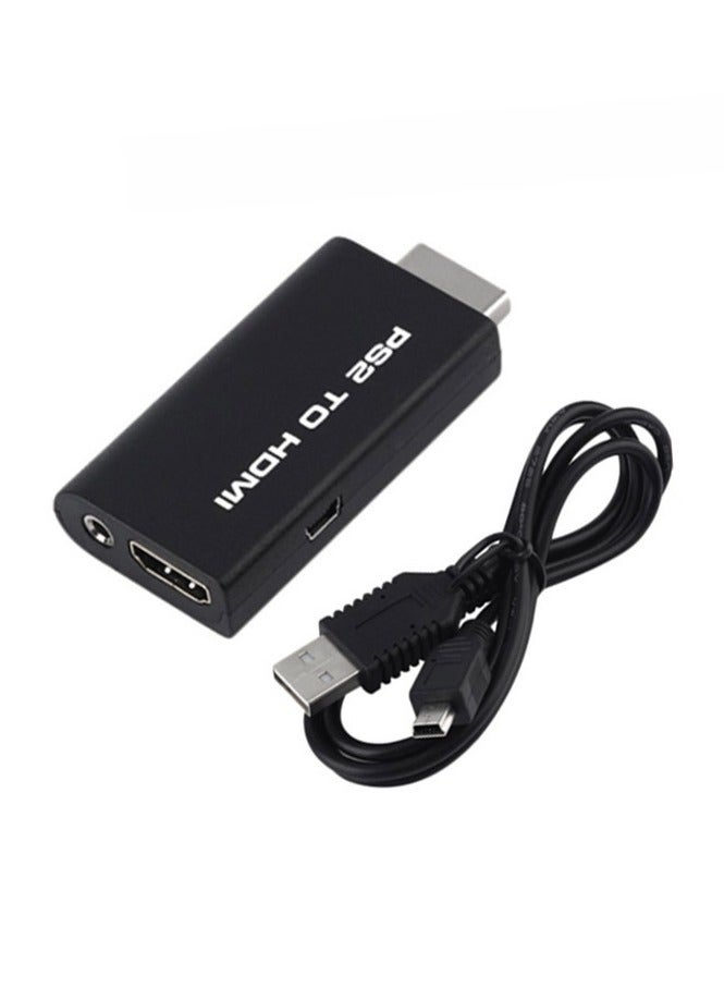 general Main unit(PS2 to HDMI)+USB Cable Audio  Video Cables PS2 to HDMI Converter Adapter With 3.5mm Audio Output For HDTV HDMI Hot - Image 3