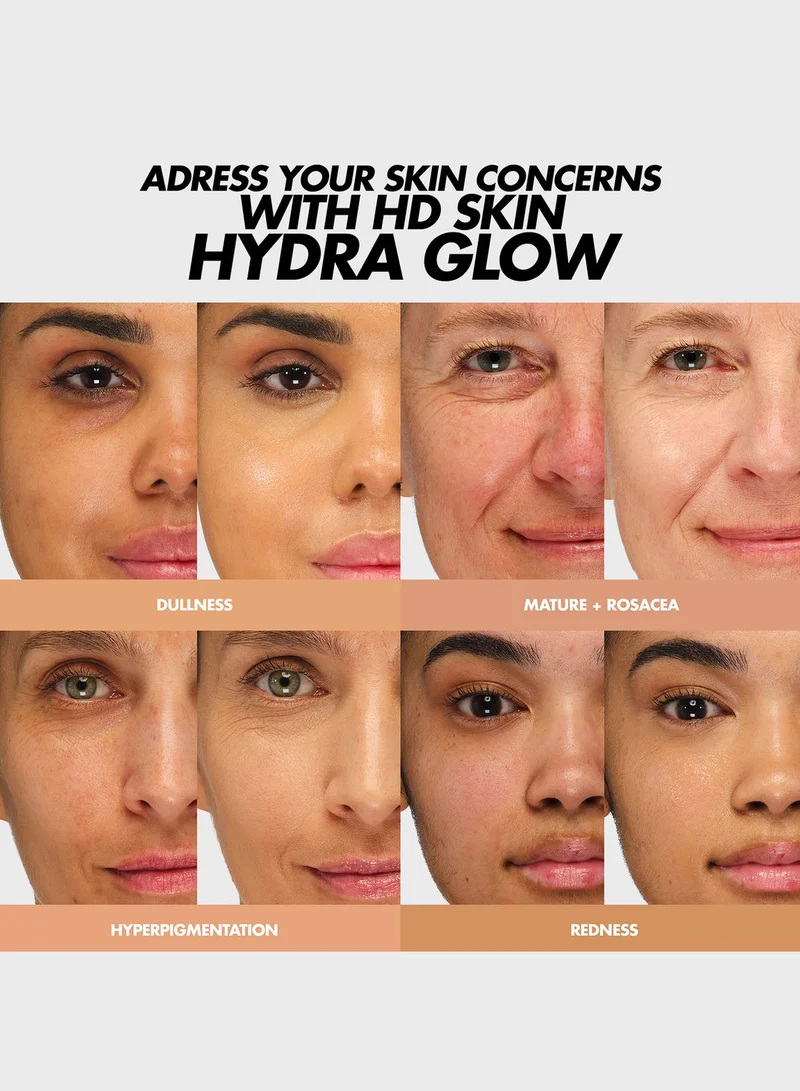 MAKE UP FOR EVER Hd Skin Hydra Glow Foundation  2Y20 - Warm Nude