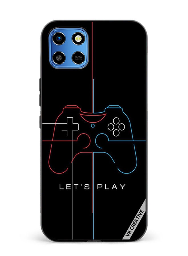 VR CREATIVE Protective Case Cover For Infinix Smart 6 HD Lets Play Design Multicolour - Image 1