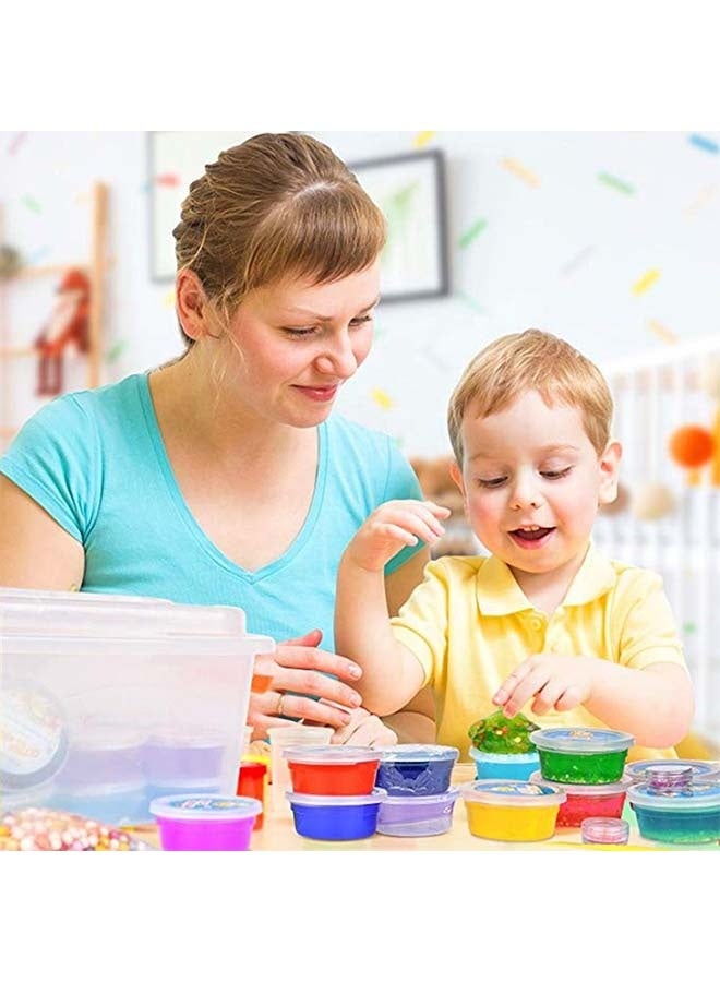 Beauenty DIY Slime Kit for Girls Boys Stress Relief Toy Kids Art Craft Crystal Clear Slime Girls Toys Gifts for Kids Age 6+ Year Old ﻿ - Image 5