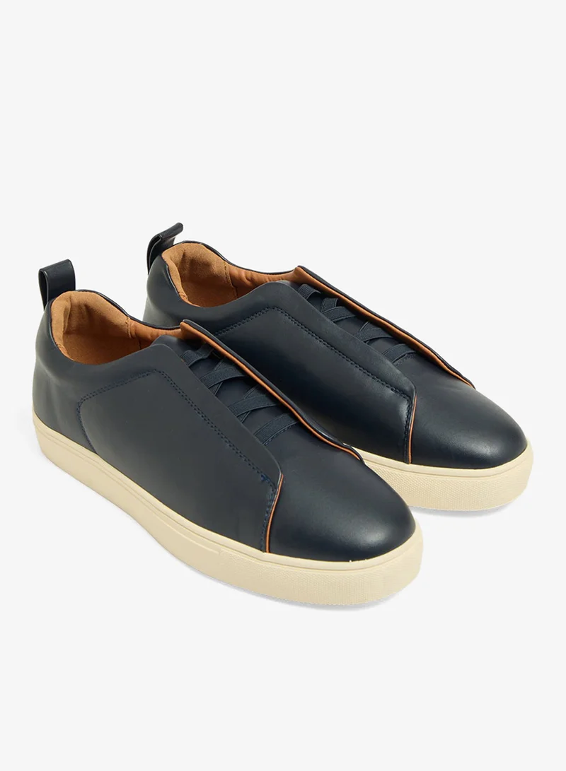 REDTAG Men Navy Slip On Sneakers