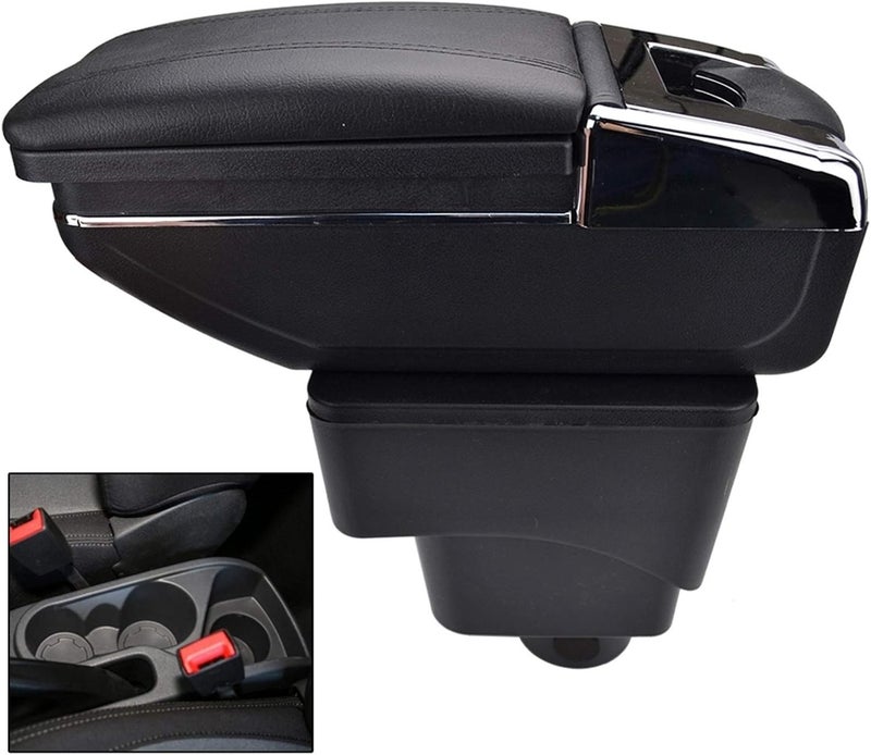 Yurefax Rotatable Car Armrest Console for Ford Ecosport - Image 2