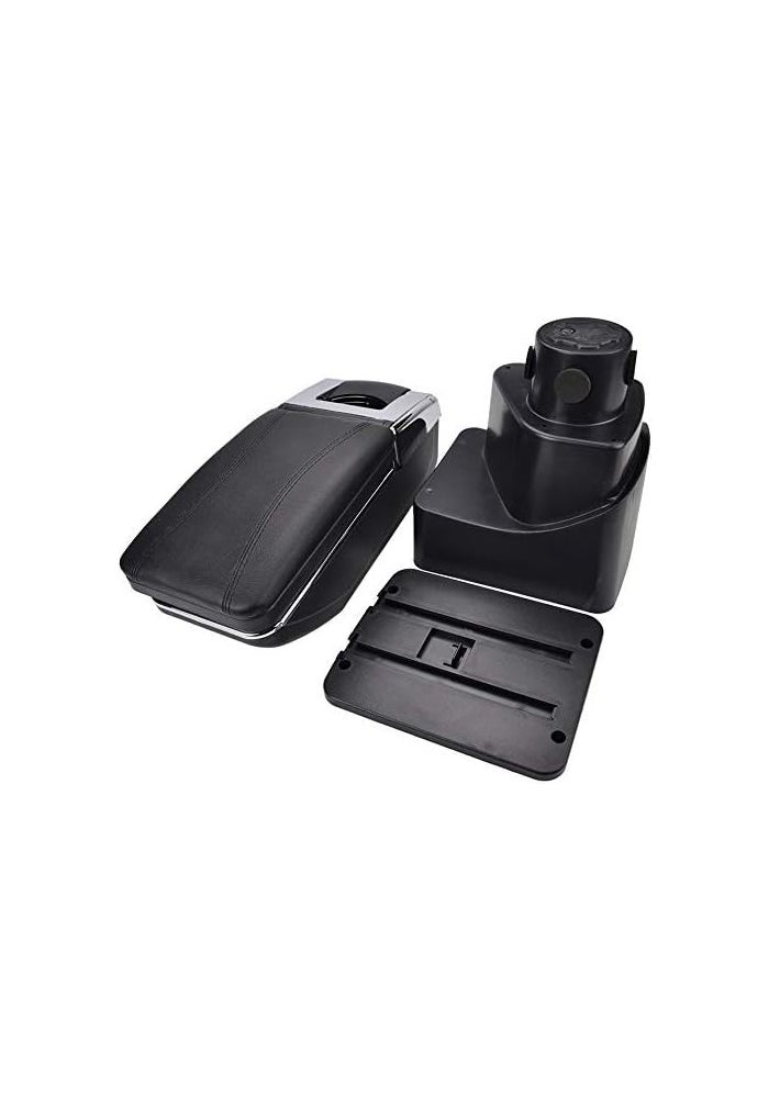 Yurefax Rotatable Car Armrest Console for Ford Ecosport - Image 5