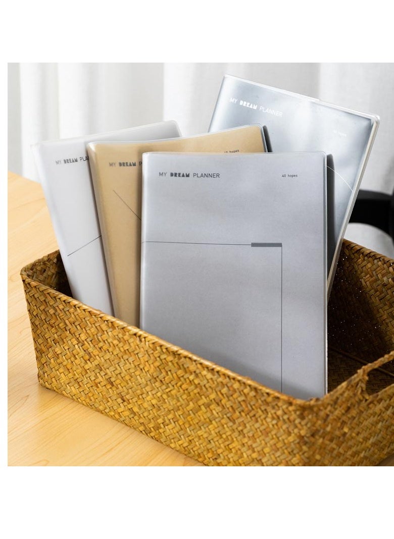 Deli 4-Piece B5 Size Notebooks With Plastic Cover Assorted Designs  - Image 5