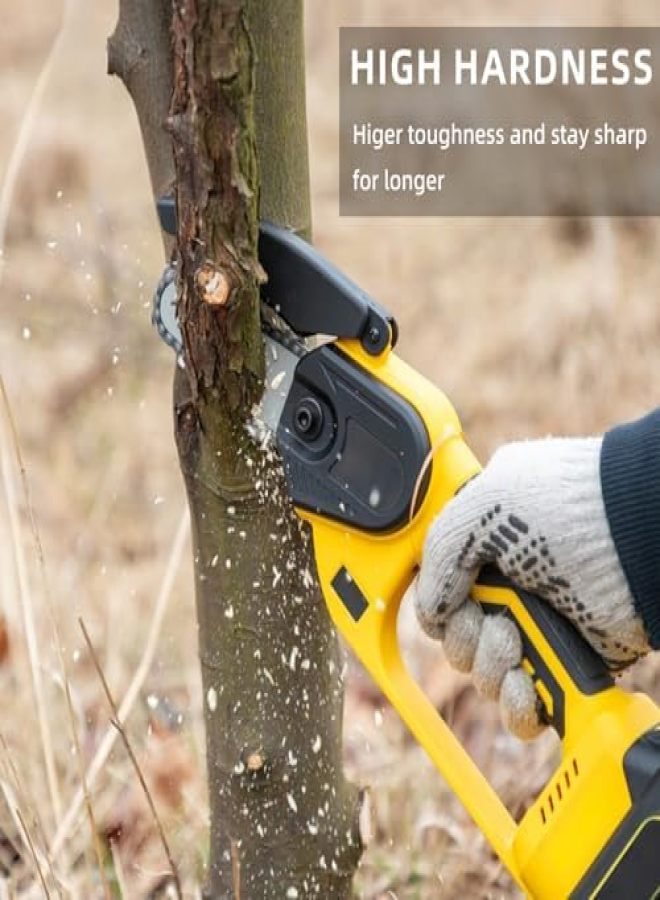5 Pieces GTA 26 4 Inch Mini Chainsaw Chain for Stihl GTA 26 Replace Blade Pruner Mini Chainsaw Hand Held 4-inch Portable Electric Chainsaw Cordless for Tree Branches 3670 005 0028 - Image 5