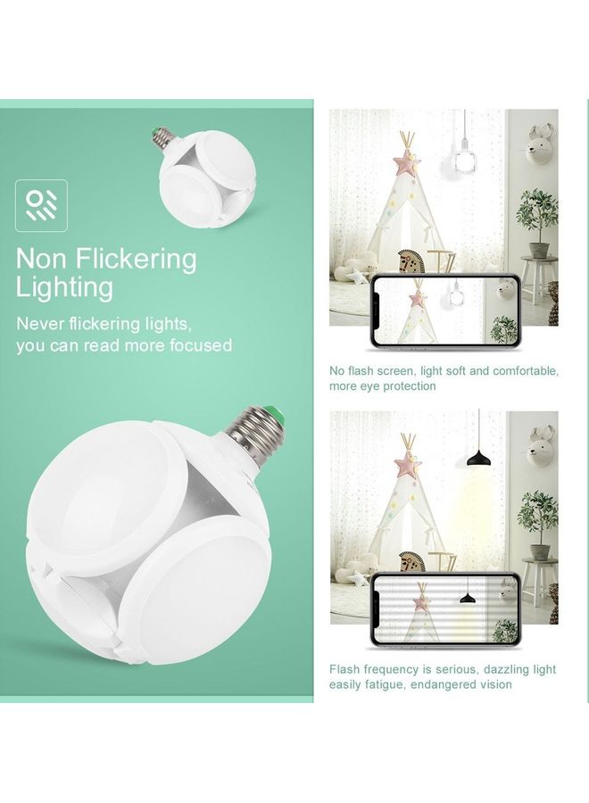 مصباح لوحي مزود بعدد 4 ألواح قابلة للتعديل بقدرة 40 وات أبيض - Image 5