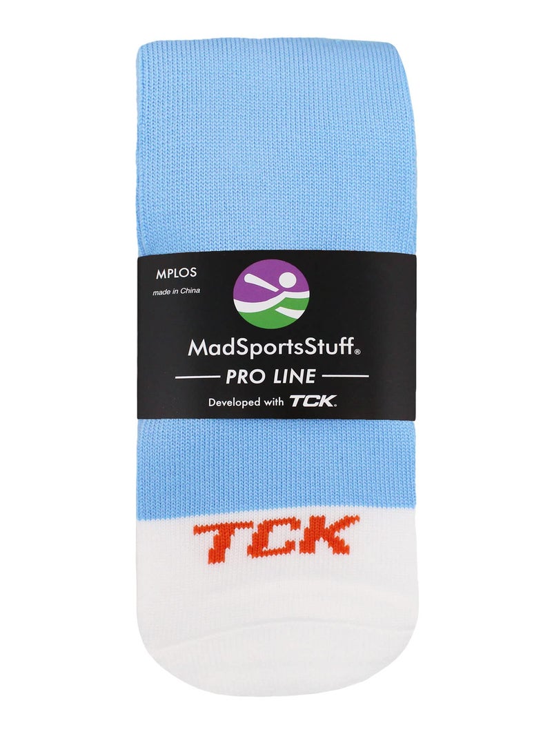 MadSportsStuff Pro Line Baseball Socks and Belt Combo (Columbia Blue, Small) - Image 4
